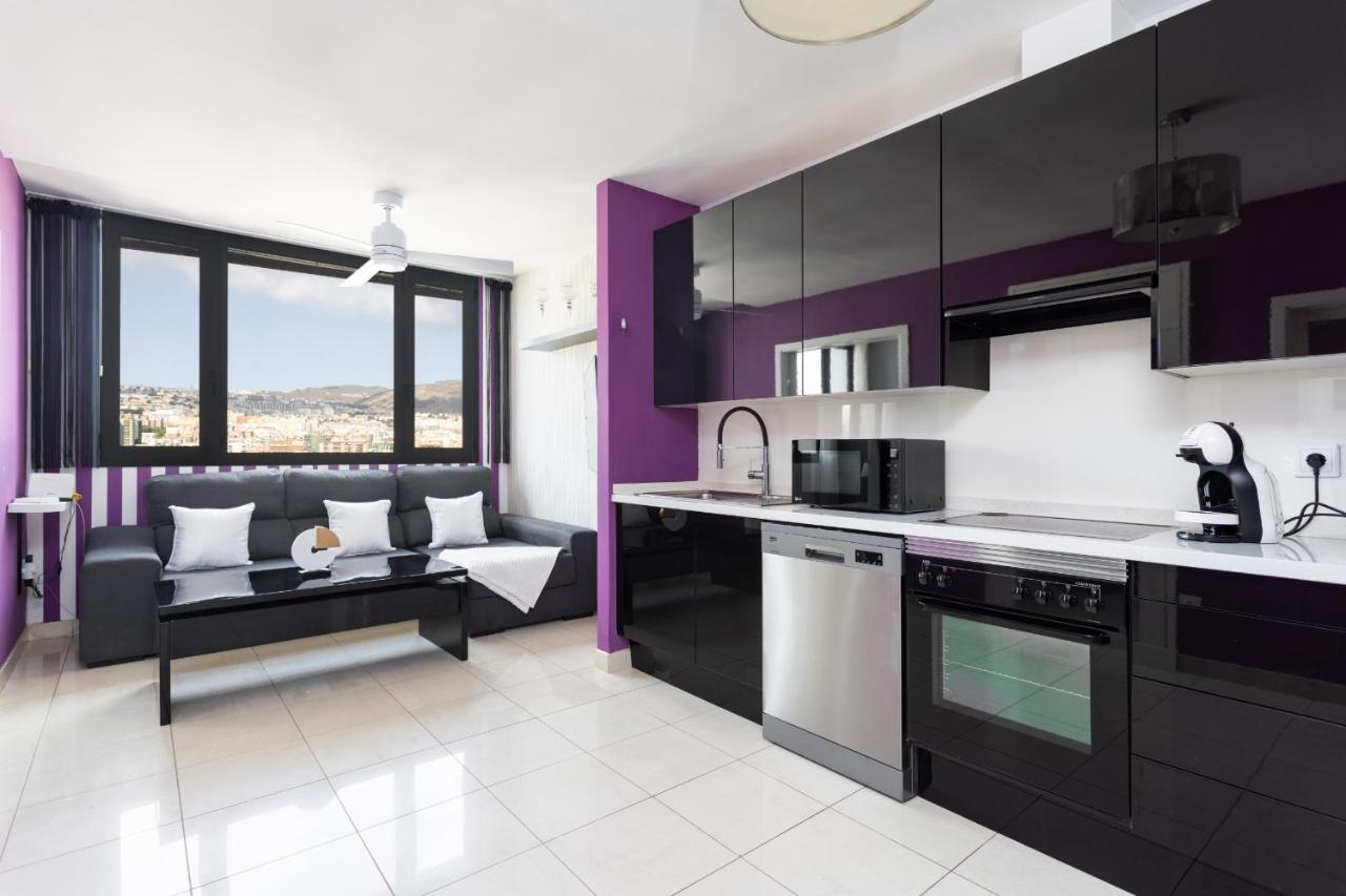 Eden Rentals Panoramic Luxury Views With Ac Aire Acondicionado سانتا كروز دي تينيريف المظهر الخارجي الصورة