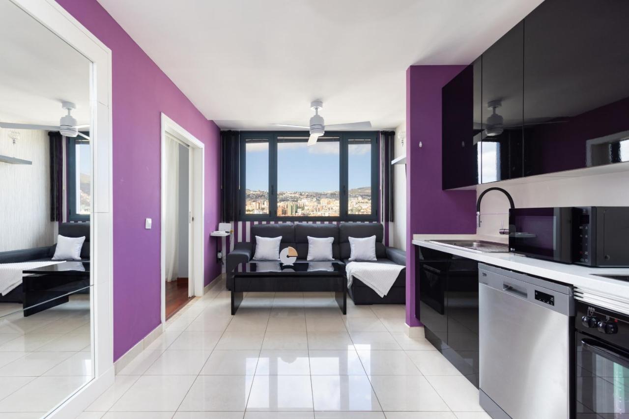 Eden Rentals Panoramic Luxury Views With Ac Aire Acondicionado سانتا كروز دي تينيريف المظهر الخارجي الصورة
