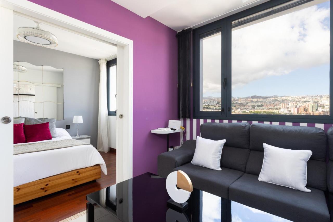Eden Rentals Panoramic Luxury Views With Ac Aire Acondicionado سانتا كروز دي تينيريف المظهر الخارجي الصورة