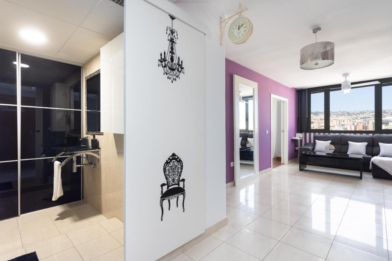 Eden Rentals Panoramic Luxury Views With Ac Aire Acondicionado سانتا كروز دي تينيريف المظهر الخارجي الصورة